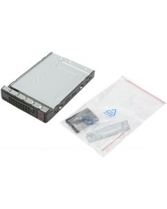 Supermicro MCP-220-93801-0B Black Hotswap Gen 6 3.5 to 2.5 Hard Disk Drive Tray - RETAIL
